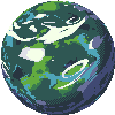 Pixel Globe